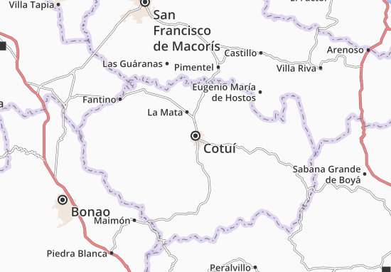 Cotuí Map