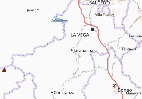 Karte Stadtplan Jarabacoa
