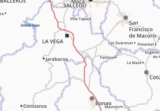 Mapa Algarrobo