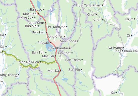 Karte Stadtplan Dok Khamtai