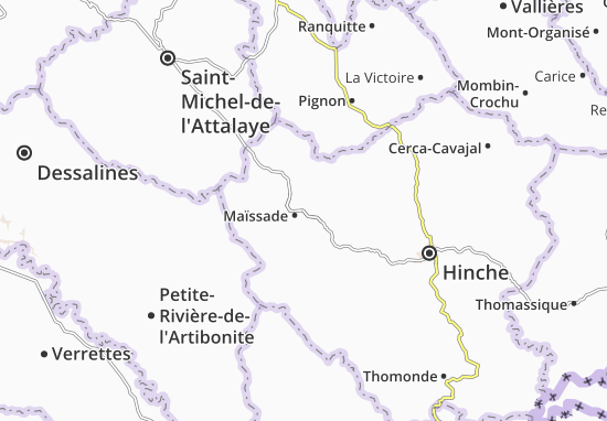 Maïssade Map