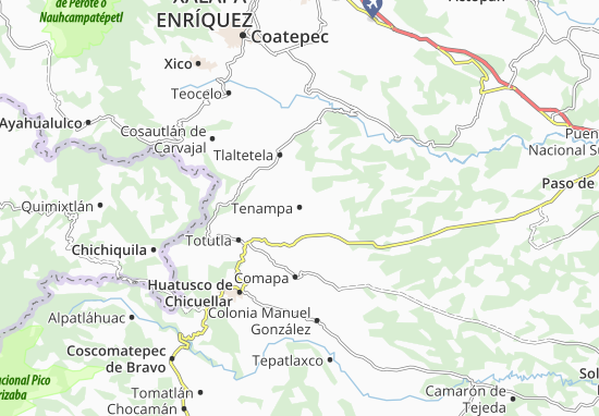 Tenampa Map