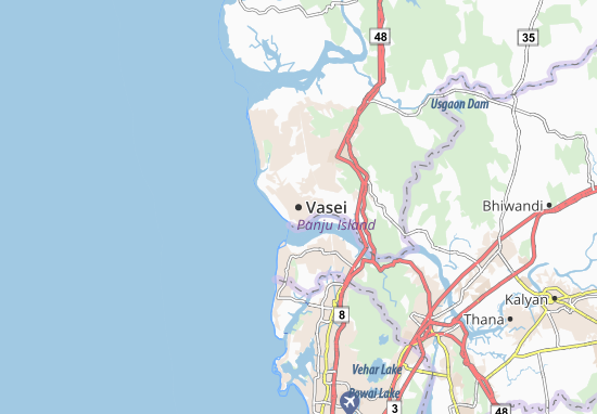 Karte Stadtplan Vasei