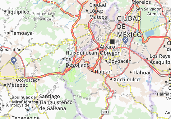 Pueblo de Santa Lucia Map