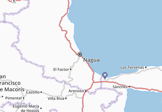 Nagua Map