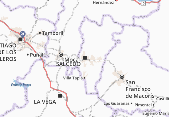 Salcedo Map