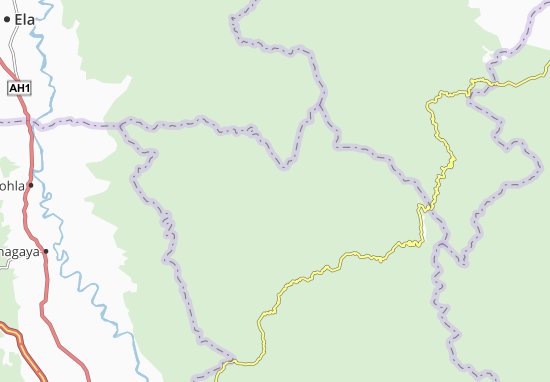 Karte Stadtplan Kyekadaw