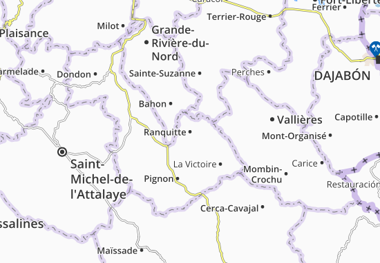 Karte Stadtplan Ranquitte