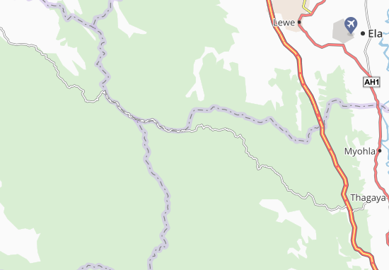 Kaart Plattegrond Kyaukmasin