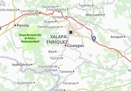 Coatepec Map