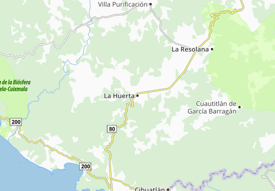 Carte-Plan La Huerta