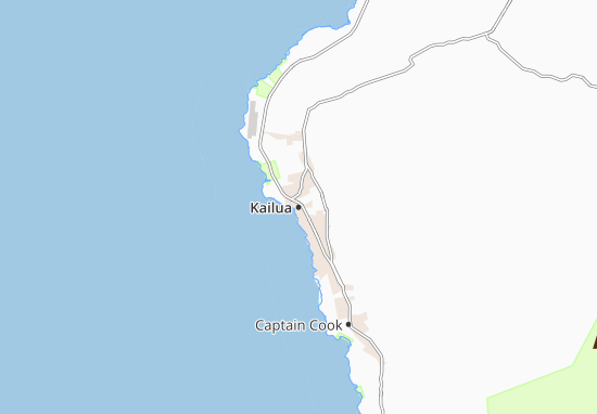 Kaart Plattegrond Kailua