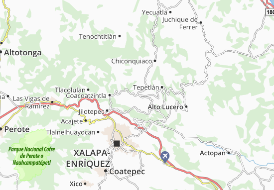 Naolinco de Victoria Map