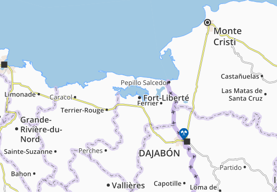 Fort-Liberté Map
