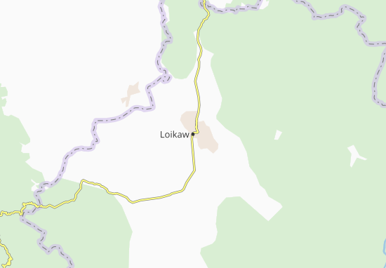 Kaart Plattegrond Loikaw