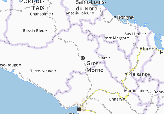 Gros-Morne Map