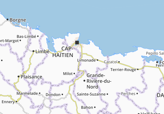 Mapa Quartier-Morin
