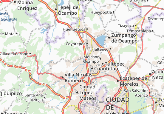 Tepotzotlán Map