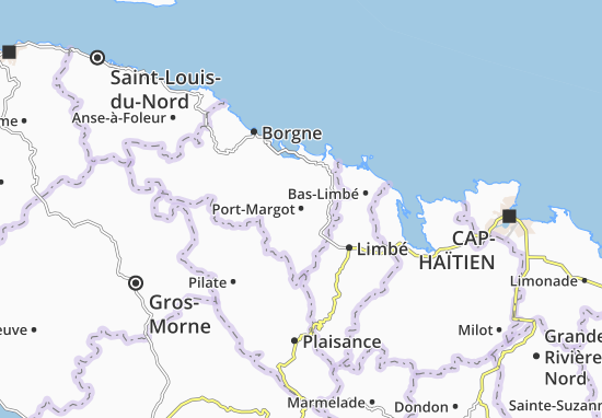 Mapa Port-Margot