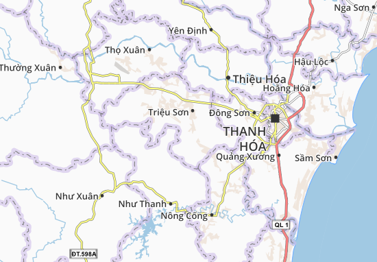 Kaart Plattegrond Văn Sơn