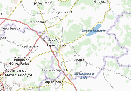 Tepeapulco Map