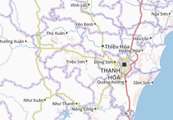 Minh Dân Map