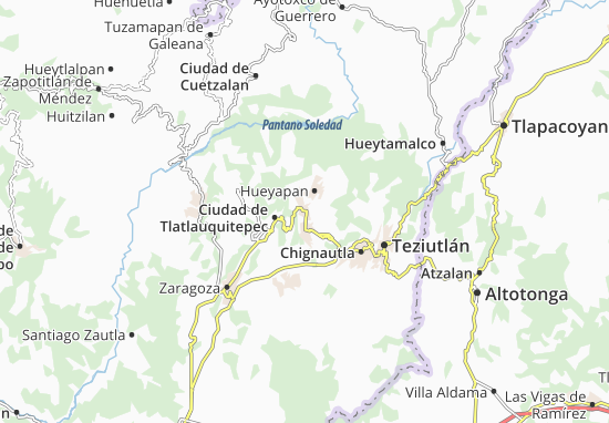 Mapa Tételes de Ávila Castillo