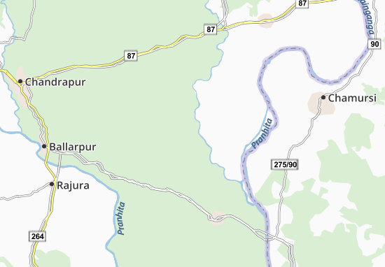Mapa Pomurna
