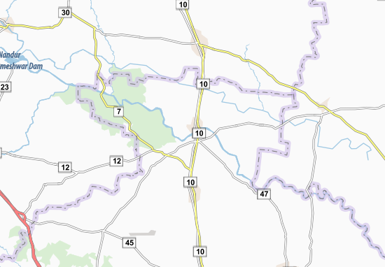 Mapa Kopargaon