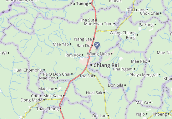 Chiang Rai Map
