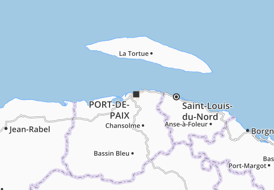 Kaart Plattegrond Port-de-Paix
