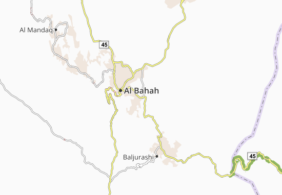 Mapa Al Arafjah