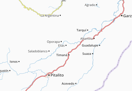 Kaart Plattegrond Elías