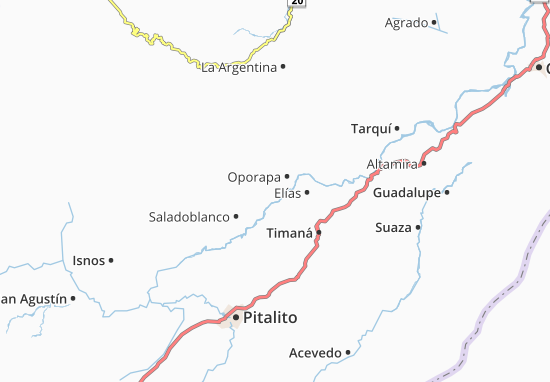 Oporapa Map