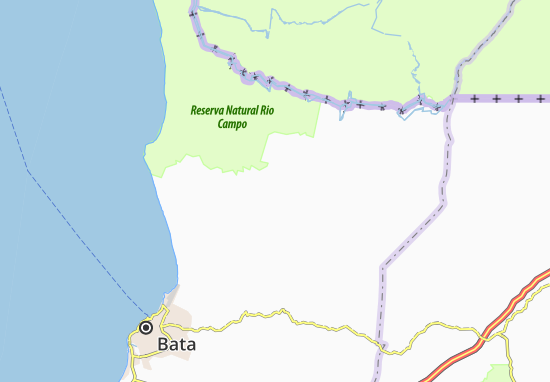 Mapa Ncoabeben