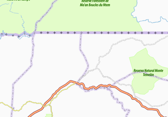 Karte Stadtplan Manduma