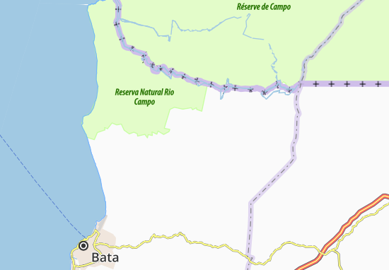 Kaart Plattegrond Biduangona