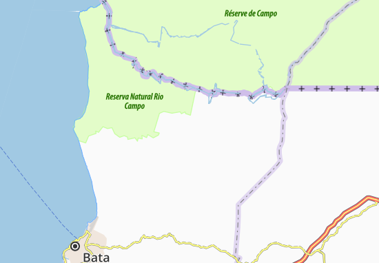 Kaart Plattegrond Ndengue