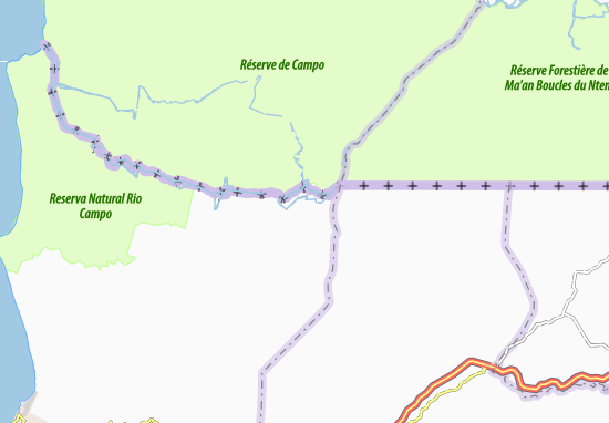 Karte Stadtplan Mataamalong