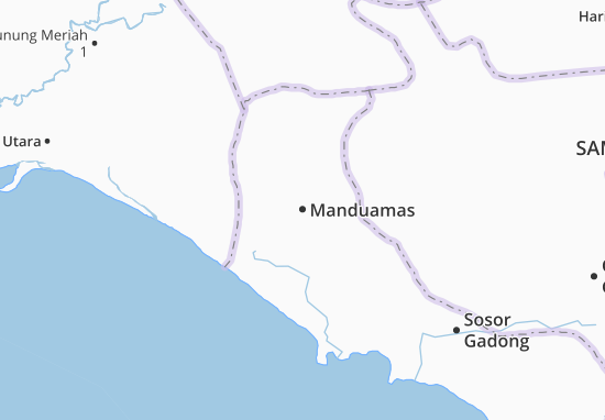 Kaart Plattegrond Manduamas