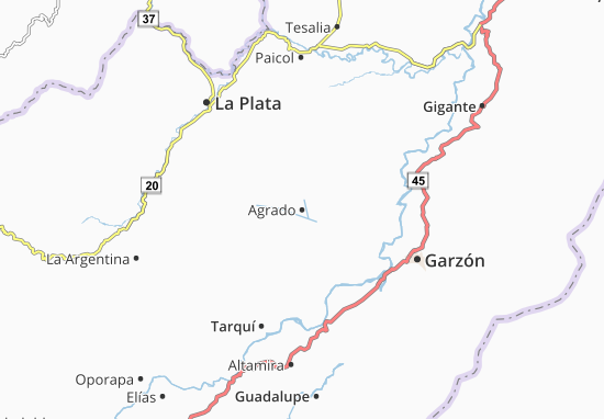 Agrado Map