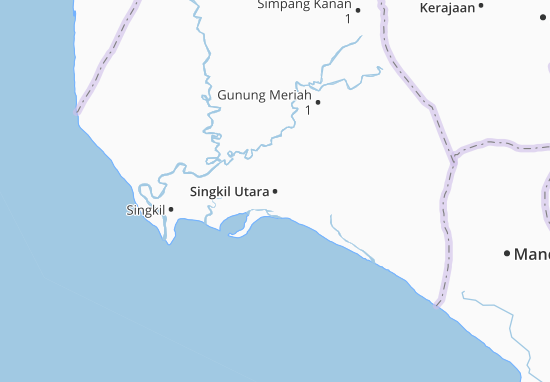 Mappe-Piantine Singkil Utara