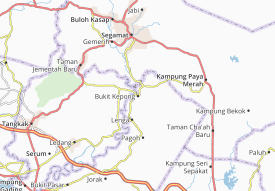 Mapa Bukit Kepong