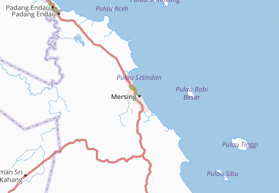 Mersing Map