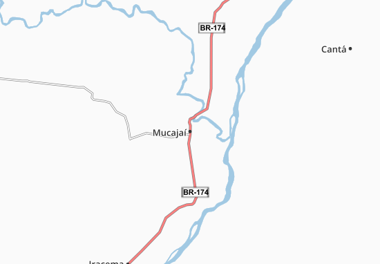 Mucajaí Map