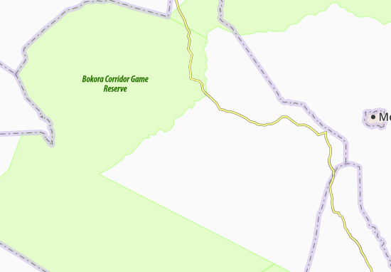 Karte Stadtplan Bokora
