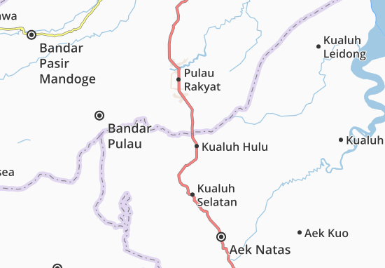 Kualuh Hulu Map