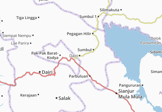 Kaart Plattegrond Sumbul