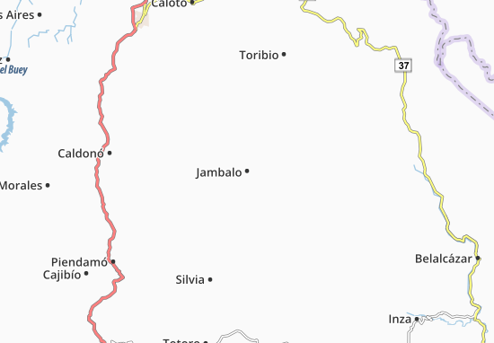 Kaart Plattegrond Jambalo