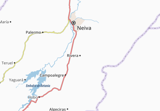 Karte Stadtplan Rivera
